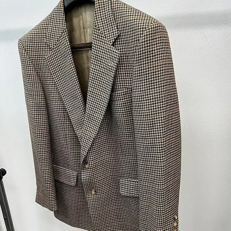 [BUNJANG] Burberry Classic Houndstooth Wool Jacket / 105-110) 버버리 클래식 하운드 울자켓