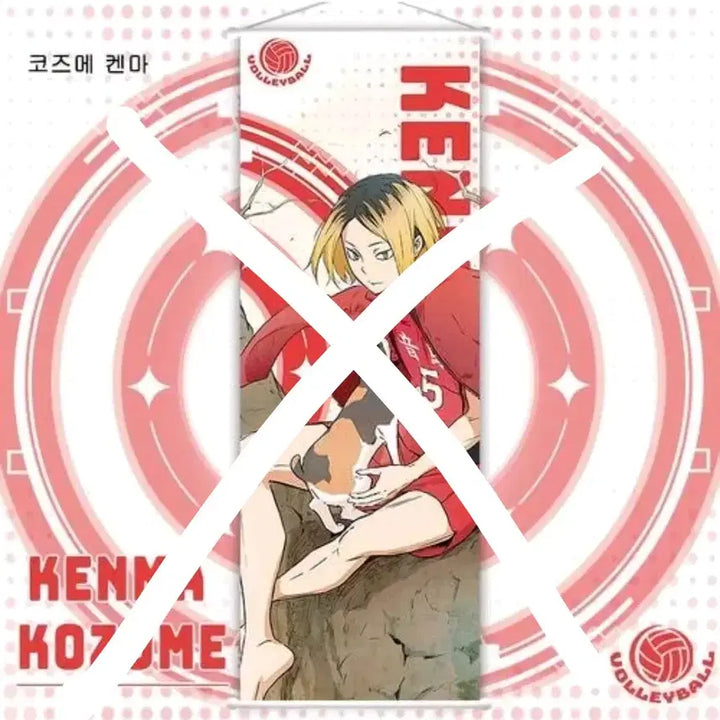 [BUNJANG] Haikyu!! Kenma Kozume Tapestry (Sealed) / 하이큐 쿠로오 맨발 코스파 태피스트리