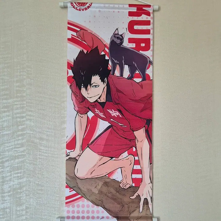 [BUNJANG] Haikyu!! Kenma Kozume Tapestry (Sealed) / 하이큐 쿠로오 맨발 코스파 태피스트리