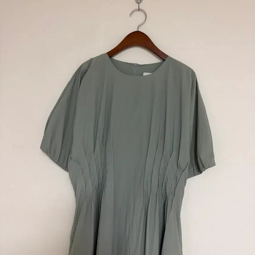 [BUNJANG] Raffine Cotton Crisp Long Dress / raffine 바스락면 원피스