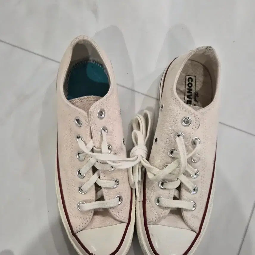 [BUNJANG] Converse Chuck Taylor 1970s Ivory Low Top Sneakers / 컨버스 척테일러 1970s 아이보리 로우