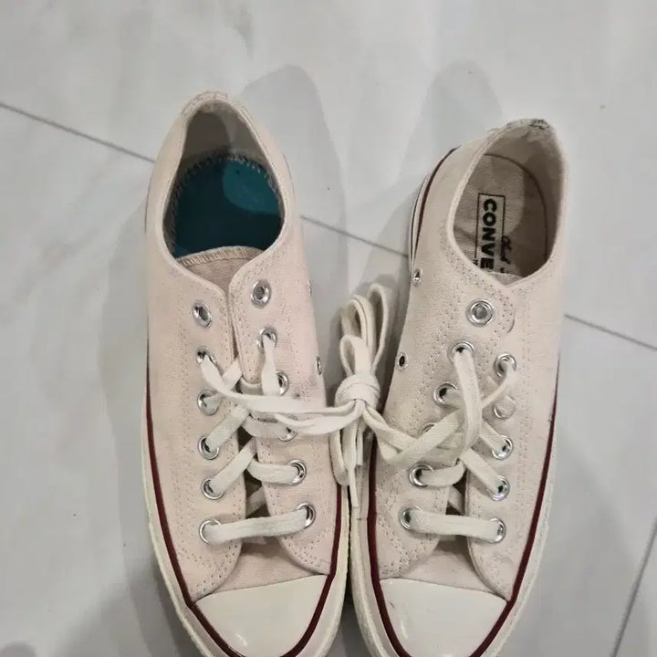 [BUNJANG] Converse Chuck Taylor 1970s Ivory Low Top Sneakers / 컨버스 척테일러 1970s 아이보리 로우