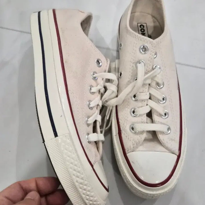 [BUNJANG] Converse Chuck Taylor 1970s Ivory Low Top Sneakers / 컨버스 척테일러 1970s 아이보리 로우