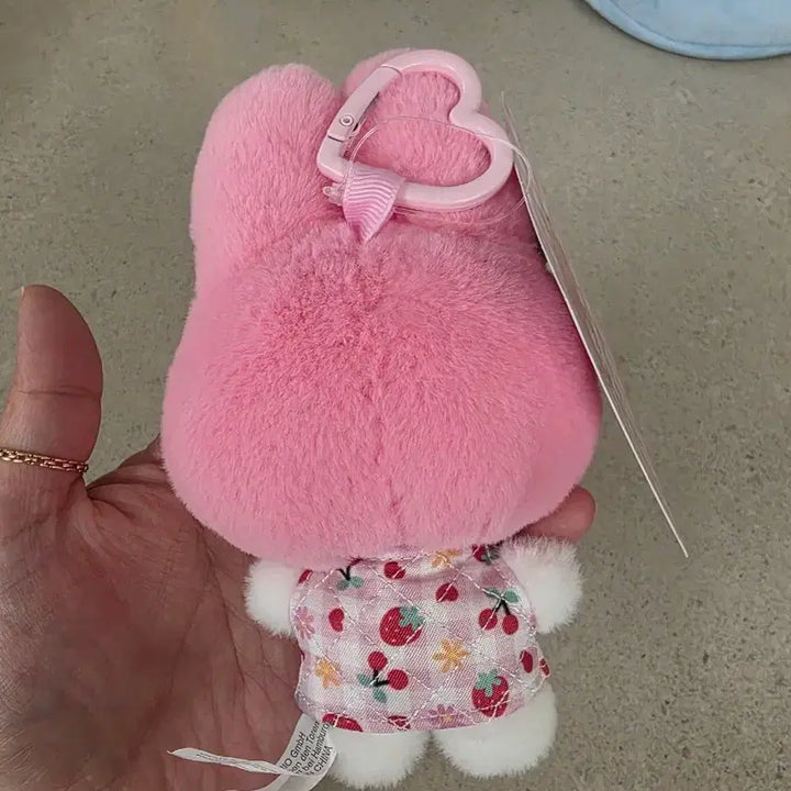 [BUNJANG] Sanrio My Melody Quilted Keychain Plush / 산리오 모두의 퀼트 마이멜로디 키링 인형