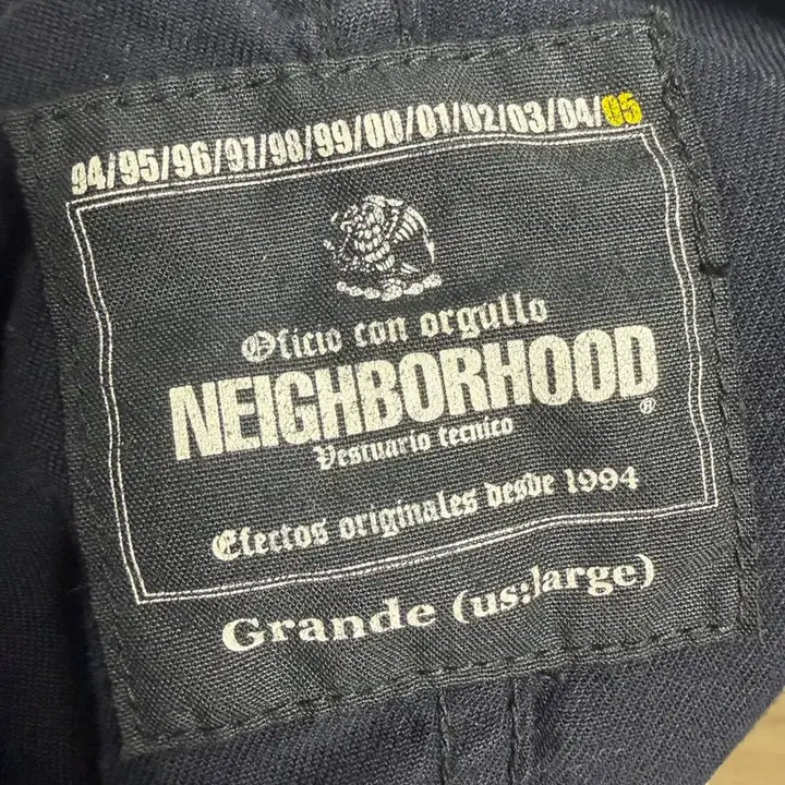 [BUNJANG] Neighborhood Black Work Jacket / 네이버후드 블랙 워크 자켓 블레이저
