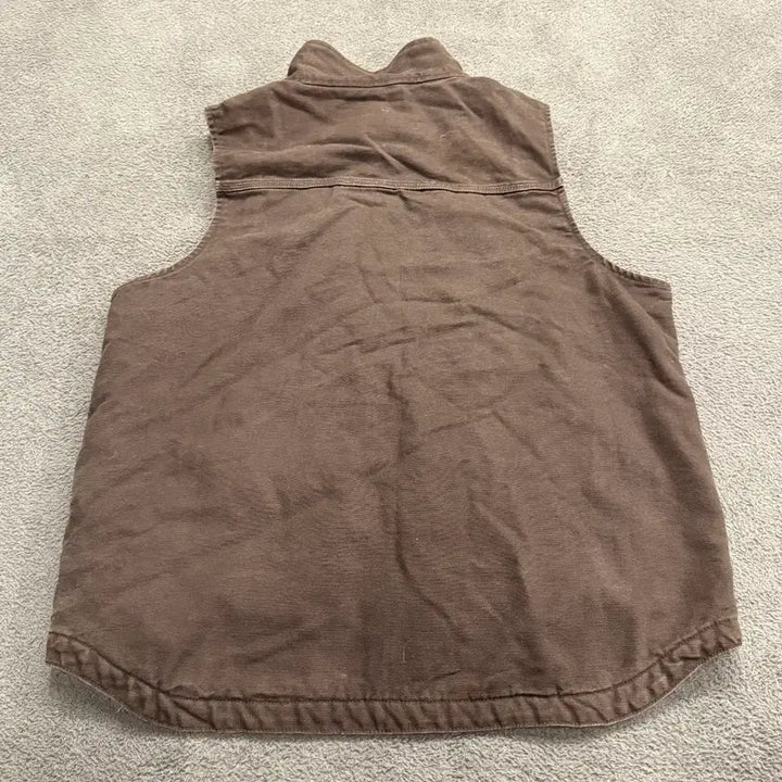 [BUNJANG] Carhartt Brown Lined Vest / [정품/M] 칼하트 브라운 털 안감 조끼