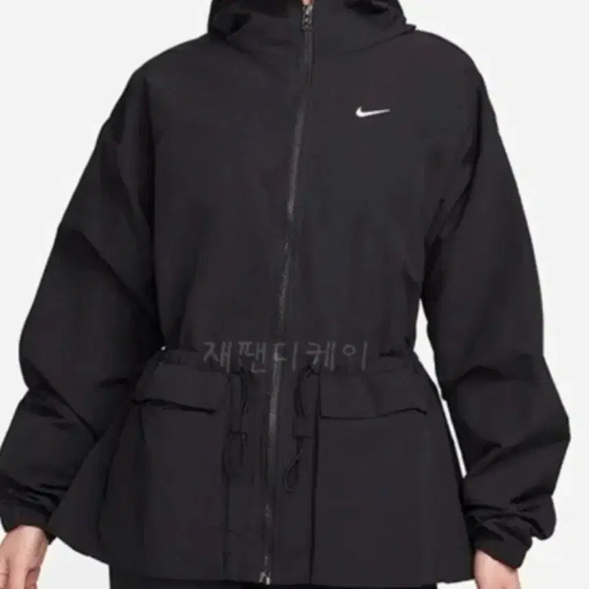 [BUNJANG] Nike Black Hooded Windrunner Jacket / 나이키 블랙 후드 윈드러너 자켓