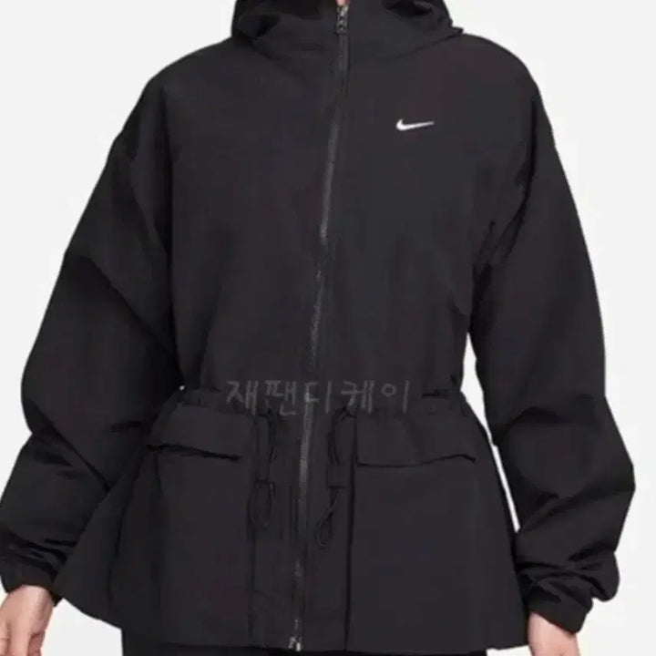 [BUNJANG] Nike Black Hooded Windrunner Jacket / 나이키 블랙 후드 윈드러너 자켓
