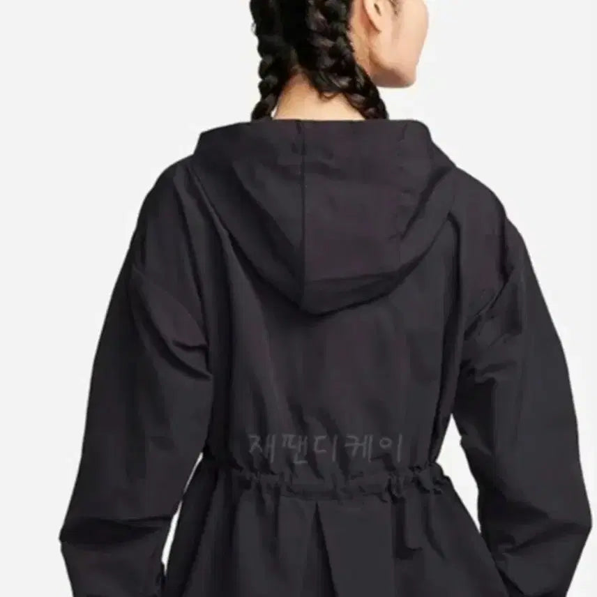 [BUNJANG] Nike Black Hooded Windrunner Jacket / 나이키 블랙 후드 윈드러너 자켓