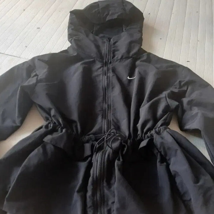 [BUNJANG] Nike Black Hooded Windrunner Jacket / 나이키 블랙 후드 윈드러너 자켓