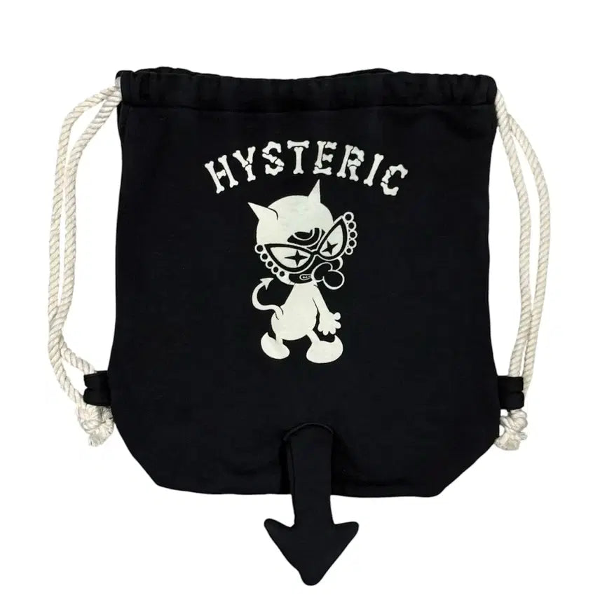 [BUNJANG] Hysteric Glamour Archive Demon Tail Medium Backpack Bag / 히스테릭 글래머 아카이브 악마 꼬리 중형 백팩 가방