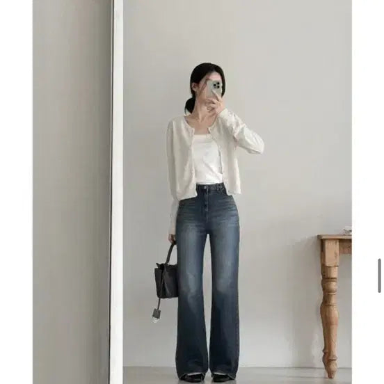 [BUNJANG] UUR Autumn Flared Denim Pants M Size / 유유알 UUR Autumn flared 어텀 플레어드 데님 팬츠
