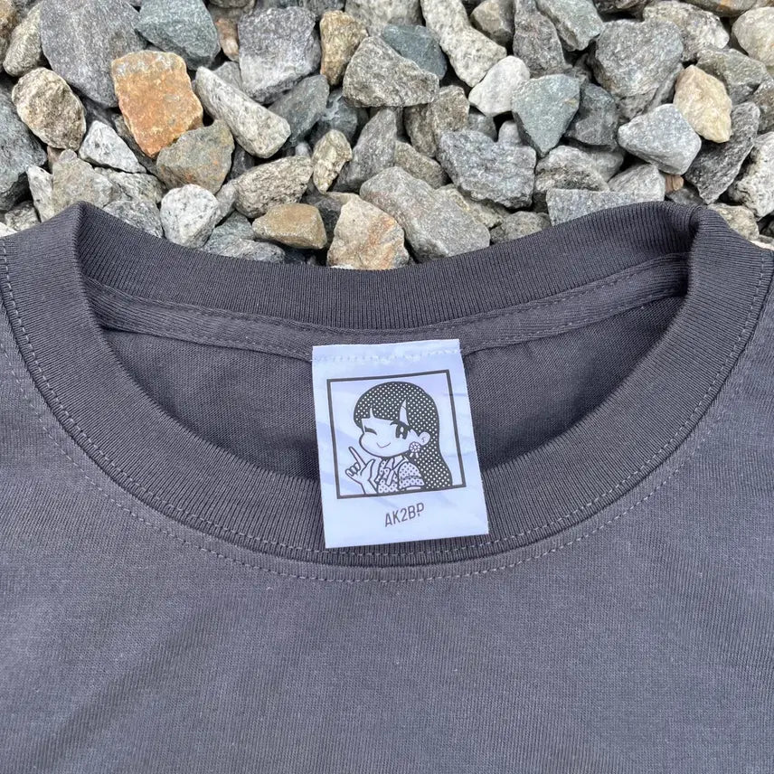 [BUNJANG] Aichan Printing Short Sleeve T-Shirt / 고바야시 아이카 아이짱 프린팅 반팔 (실측확인)