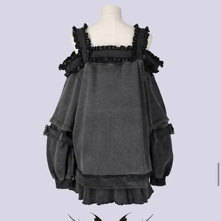 [BUNJANG] Qooza Punk Style Dress / Qooza 쿠자 지뢰계 서브컬쳐 펑크