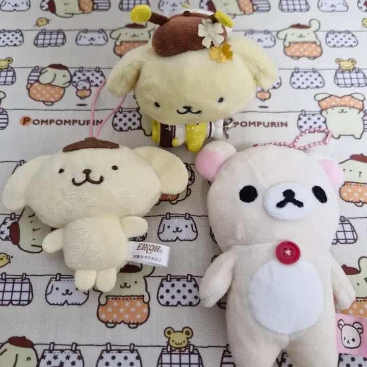 [BUNJANG] Sanrio Pompompurin &amp; Korilakkuma Bundle Set / 폼폼푸린 코리락쿠마 정리 일괄판매