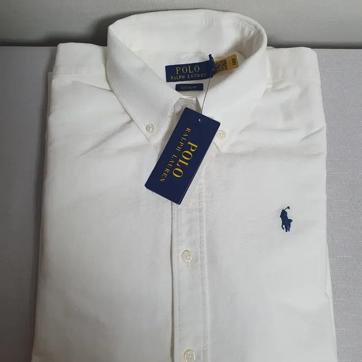 [BUNJANG] Polo Ralph Lauren Oxford Shirt Woven White Medium New / 폴로 랄프로렌 옥스포드 셔츠 우븐 화이트 M 새상품