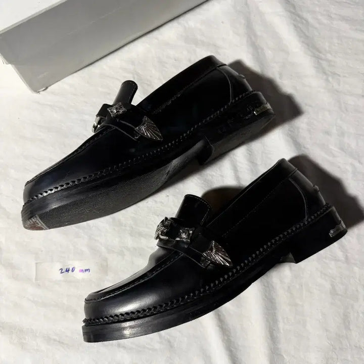 [BUNJANG] TOGA PULLA Black Loafers 240mm / TOGA PULLA 토가풀라 블랙 로퍼 240mm