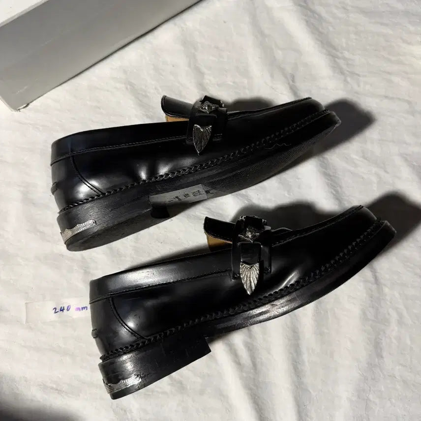 [BUNJANG] TOGA PULLA Black Loafers 240mm / TOGA PULLA 토가풀라 블랙 로퍼 240mm