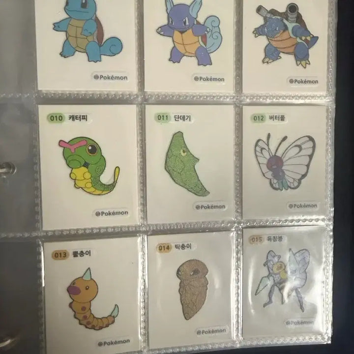 [BUNJANG] Pokemon 1st Generation 159 Stickers / 포켓몬 띠부씰 1세대 159종
