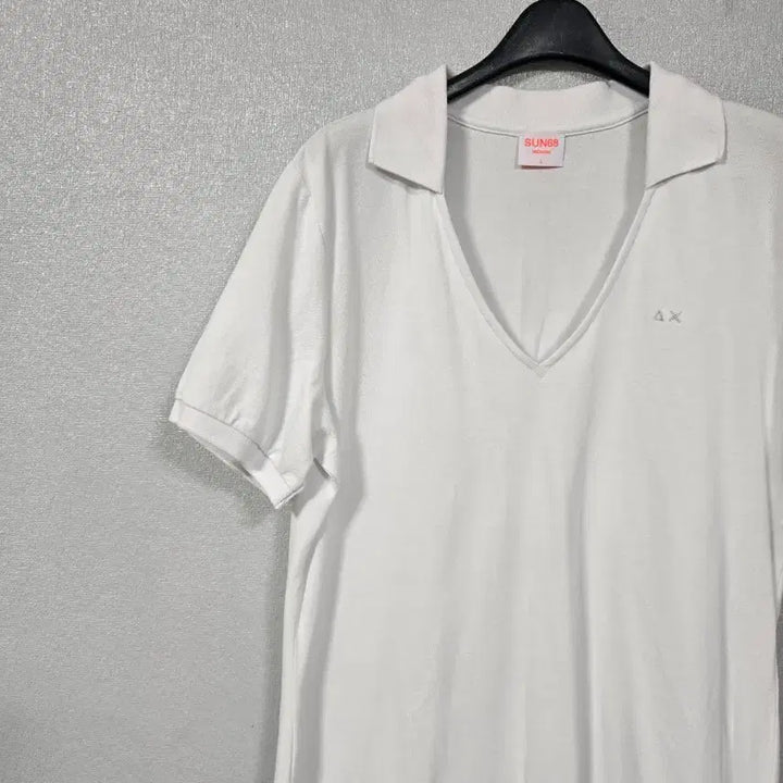 [BUNJANG] SUN68 White Collar Dress Size 66 / SUN68 AX 화이트 카라 원피스 66