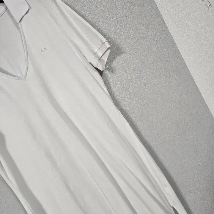 [BUNJANG] SUN68 White Collar Dress Size 66 / SUN68 AX 화이트 카라 원피스 66