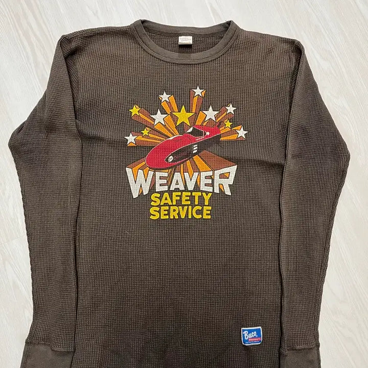 [BUNJANG] Real McCoy Buco Thermal Waffle Long Sleeve T-Shirt / 리얼맥코이 부코 써멀 와플 티셔츠 롱슬리브 긴팔