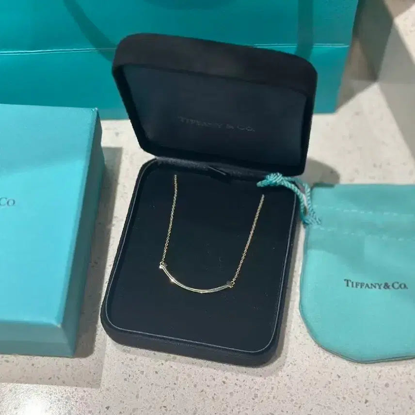 [BUNJANG] Tiffany &amp; Co. Smile Pendant Necklace / 티파니앤코 스마일 펜던트 목걸이