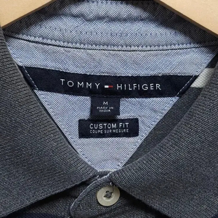[SOLD OUT] 100 TOMMY 타미힐피거 반팔 카라티 스트라이프