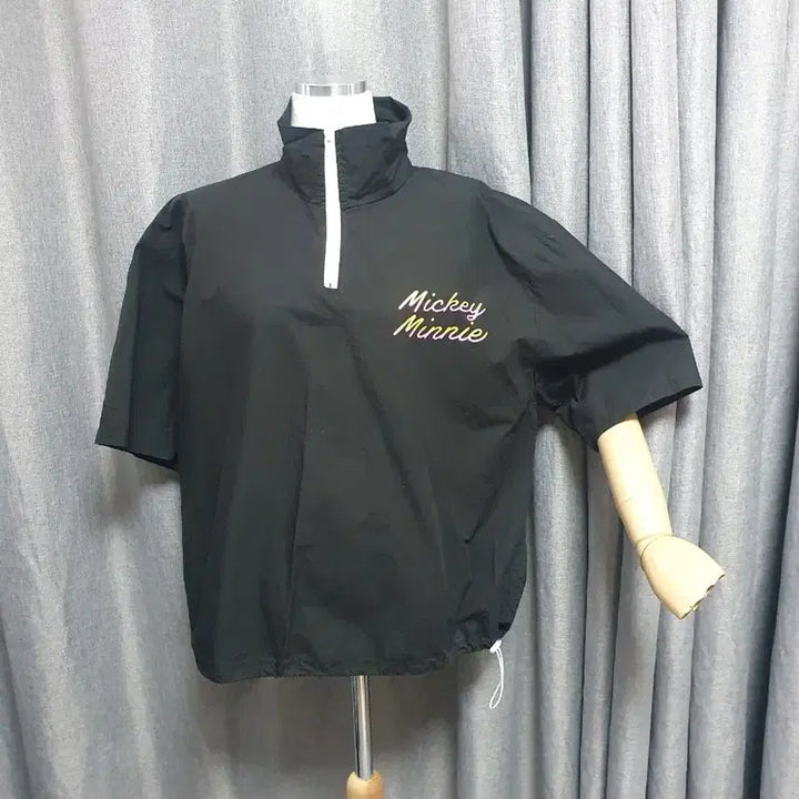 [BUNJANG] Disney Mickey Half-Sleeve Anorak / 디즈니 미키 반팔아노락