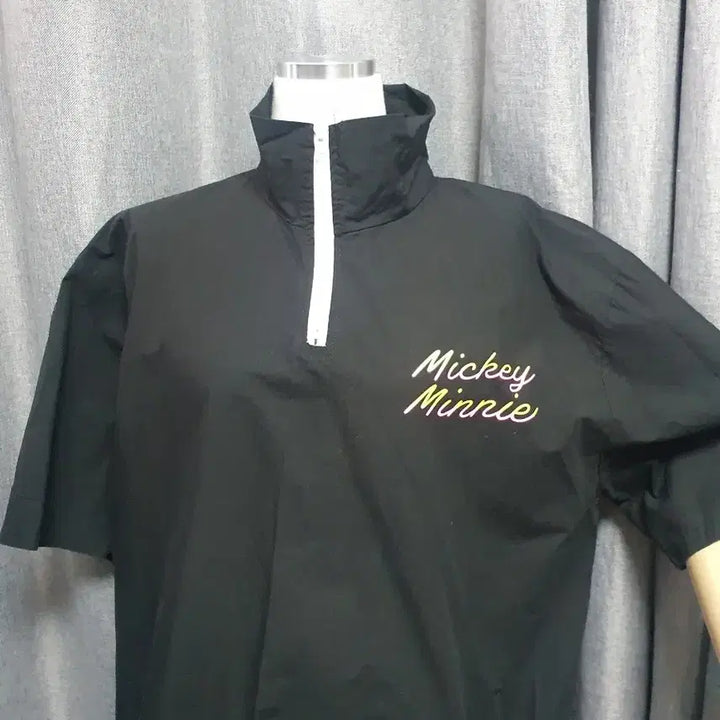 [BUNJANG] Disney Mickey Half-Sleeve Anorak / 디즈니 미키 반팔아노락