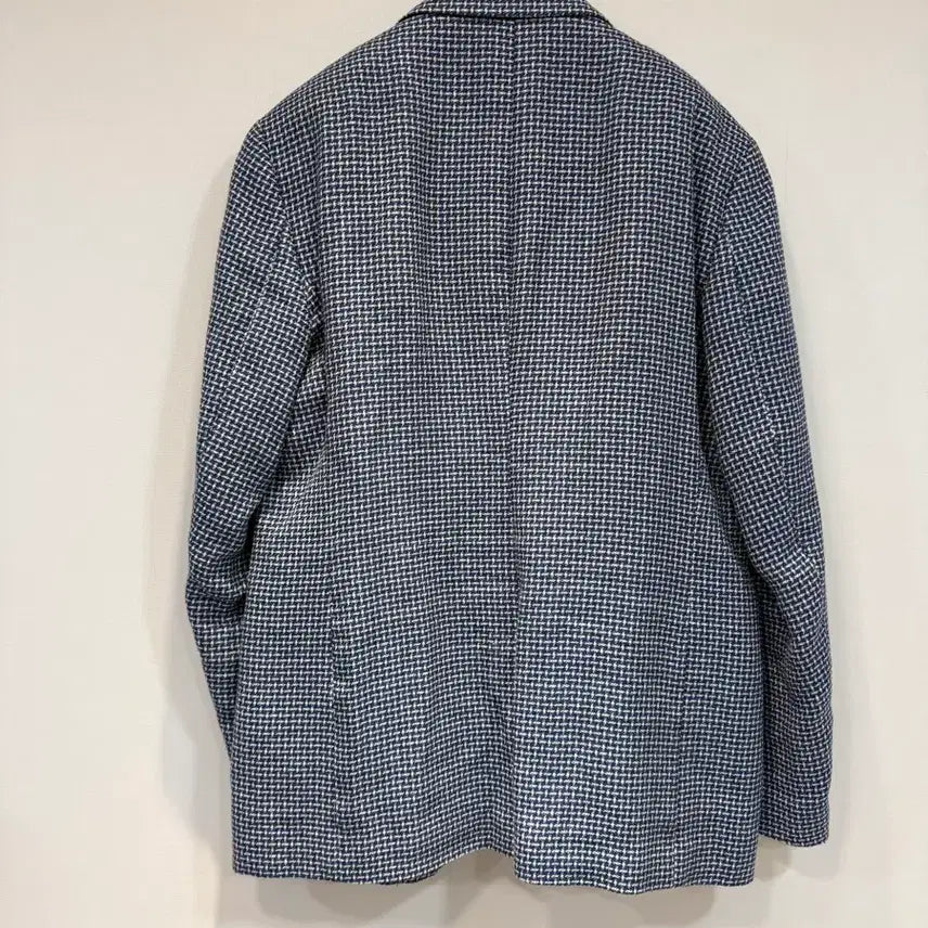 [BUNJANG] Blue Lounge Maestro Check Blazer Jacket / 블루 라운지 마에스트로 체크 블레이저 자켓
