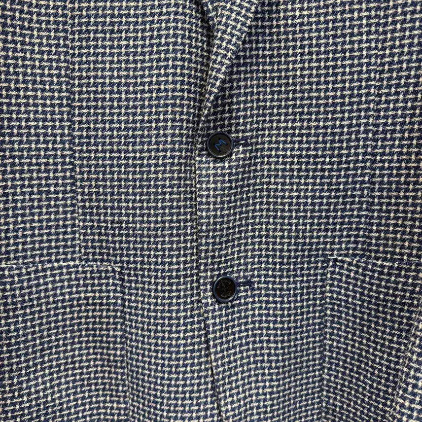 [BUNJANG] Blue Lounge Maestro Check Blazer Jacket / 블루 라운지 마에스트로 체크 블레이저 자켓