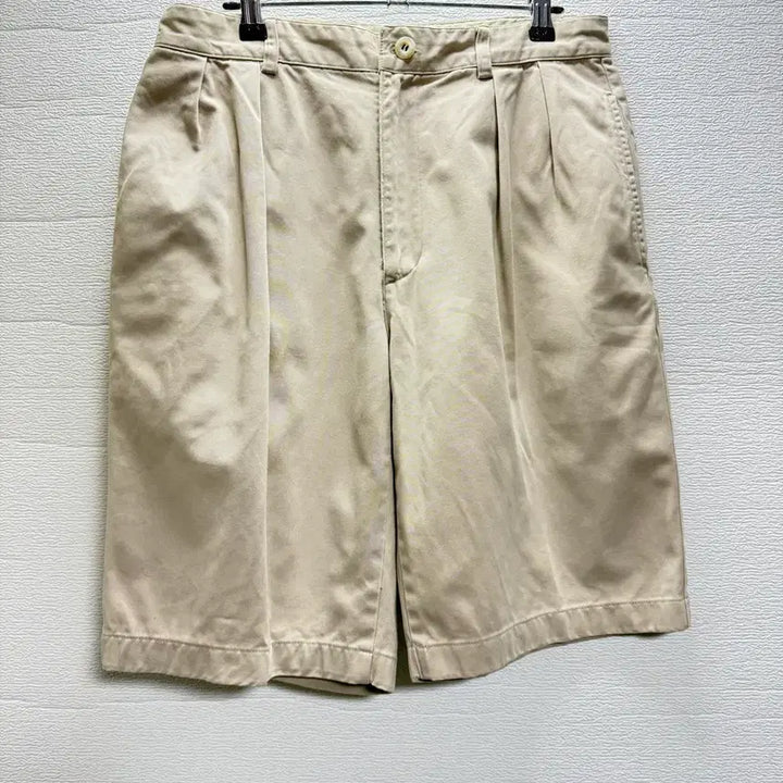 [BUNJANG] Polo Ralph Lauren Beige Cotton Shorts / 폴로 랄프로렌 베이지 면 반바지