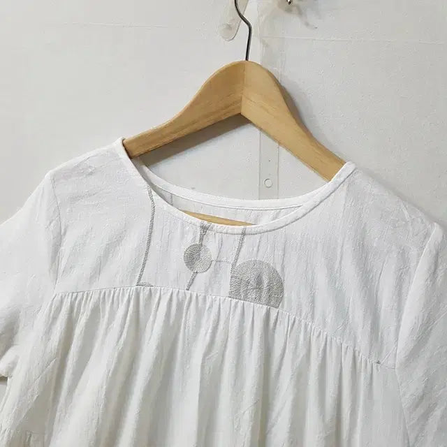 [BUNJANG] White Cotton Dress / 화이트 코튼 원피스
