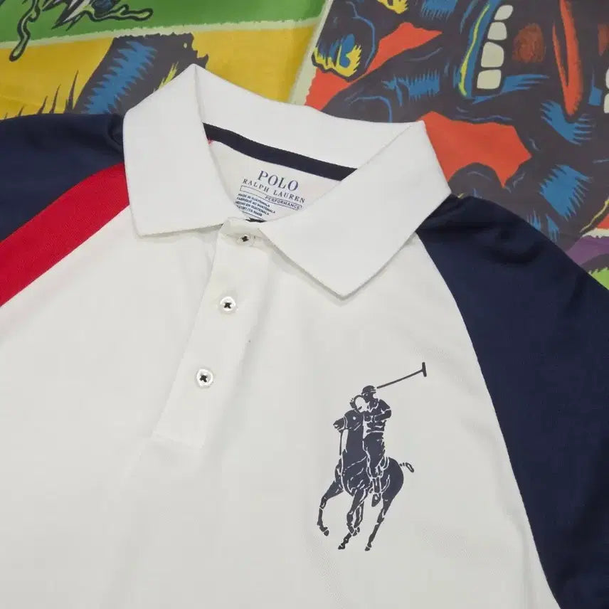 [BUNJANG] Polo Ralph Lauren Big Pony Performance Polo T-Shirt Size S / Polo Ralph Lauren 빅포니 기능성 카라티 S