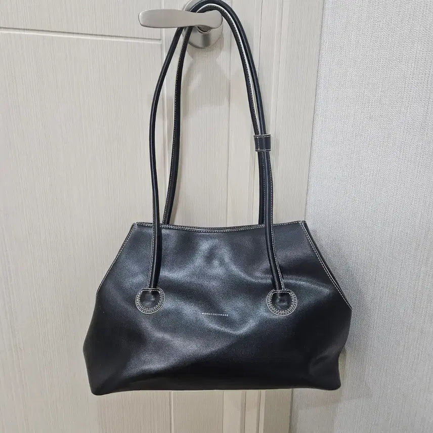 [BUNJANG] Magishood Boat Shopper Bag Large Black / 마지셔우드 보트 쇼퍼백 블랙 라지