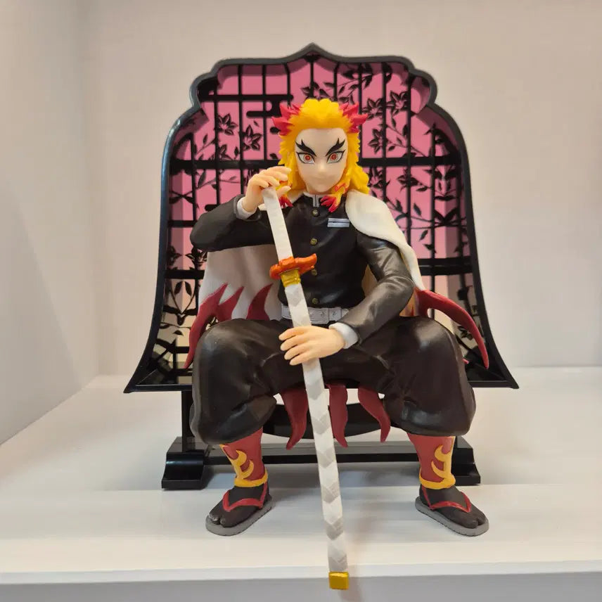 [BUNJANG] Demon Slayer Kyojuro Rengoku Layer Scape Figure (Opened) / 귀멸의칼날 이치방쿠지 귀신의 뜻 A상 렌고쿠 layer scape 개봉품