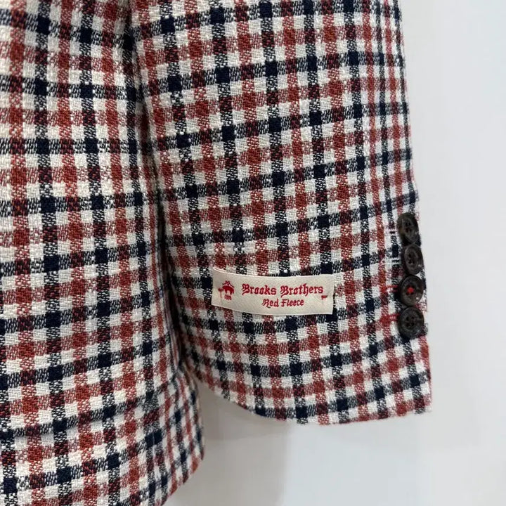 [BUNJANG] Brooks Brothers Red Fleece Check Jacket Blazer / 브룩스 브라더스 레드플리스 체크 자켓 블레이저