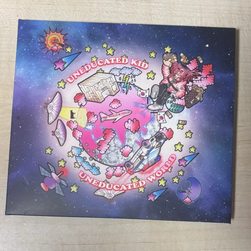 [BUNJANG] Uneducated Kid World 1+2 Album 2CD / 언에듀케이티드키드 월드 1+2 앨범 2cd