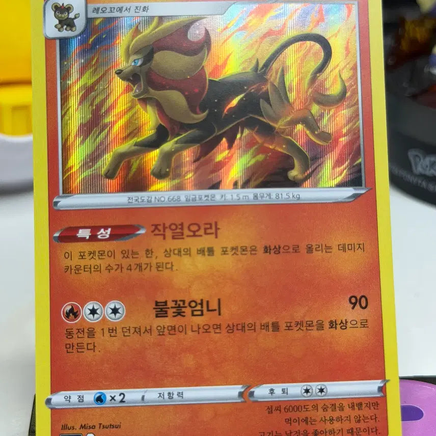 [BUNJANG] Fire Leo Hologram 016/067 / 화염레오 s9a 016/067 홀로그램 300원