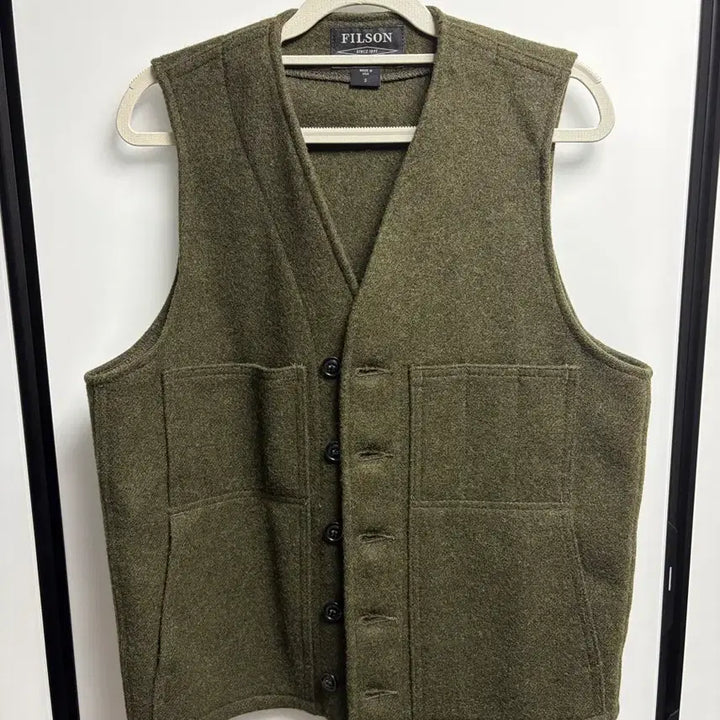[BUNJANG] Filson Wool Vest Olive S Size / FILSON 필슨 울 베스트 올리브 S 사이즈