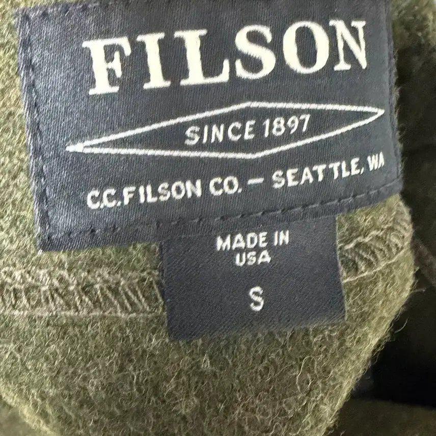 [BUNJANG] Filson Wool Vest Olive S Size / FILSON 필슨 울 베스트 올리브 S 사이즈