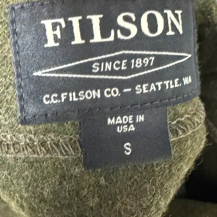 [BUNJANG] Filson Wool Vest Olive S Size / FILSON 필슨 울 베스트 올리브 S 사이즈