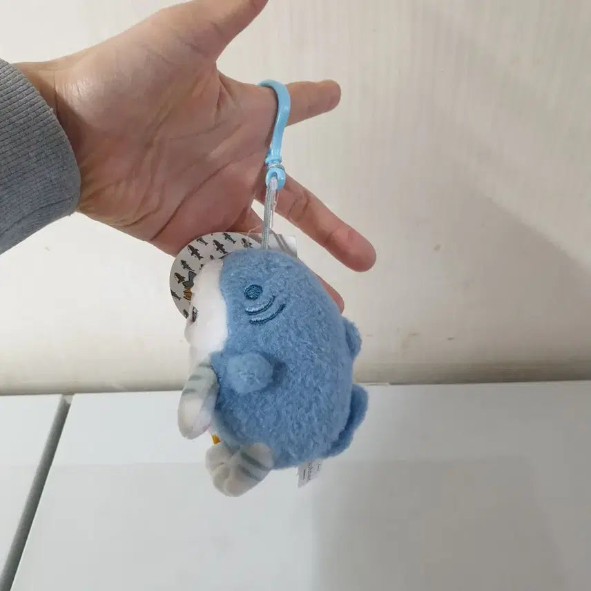 [BUNJANG] Mofusand Shark Charm Cream Cat Mofusand Cat Charm / 모후샌드 상어키링 크림냥 모후샌드고양이키링