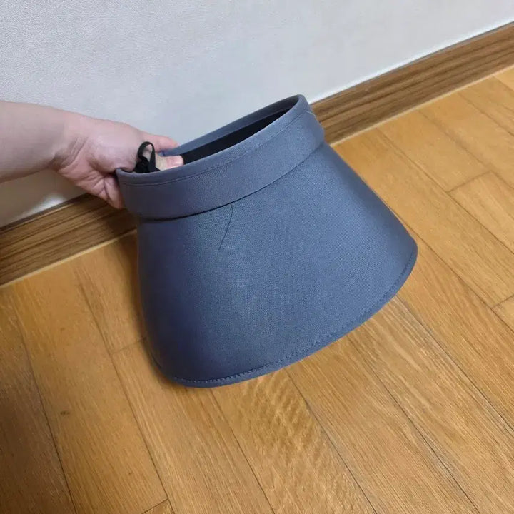 [BUNJANG] Blue/Gray Sun Cap Hat / 블루/그레이 썬캡 모자