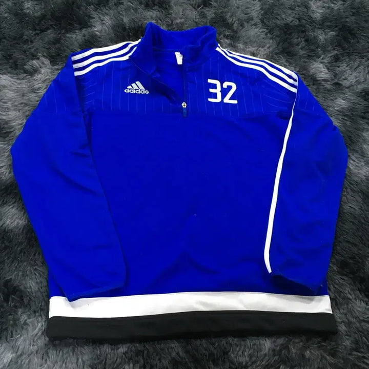 [BUNJANG] TUTI Vintage Adidas Climawarm Fleece Half-Zip String Sweatshirt / 투티/A7 아디다스 플리스 스트링 climawarm cko pharm