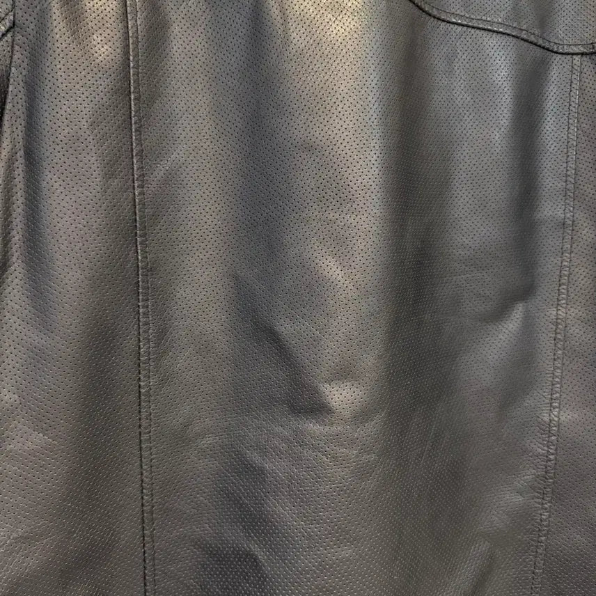 [BUNJANG] Mavello Lambskin Perforated Rider Jacket XL / 마벨로 양가죽 라이더 자켓 XL