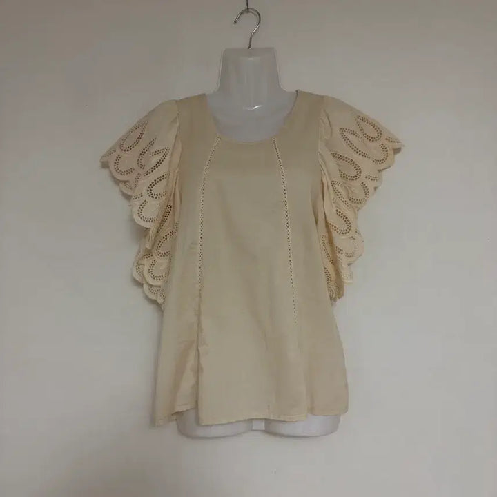 [BUNJANG] Olive Lace Point Shirt / OLIVE레이스포이트 셔츠