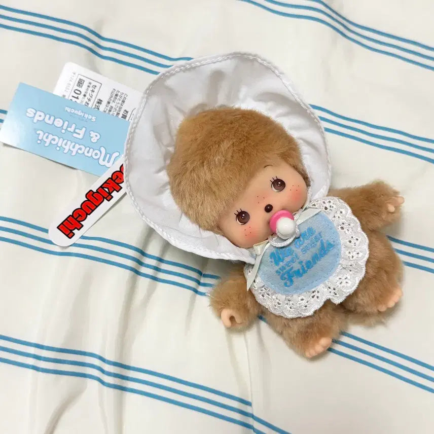 [BUNJANG] Monchhichi Sweet Sugar Bebechichi Keyring / [몬치치] 스위트슈가 베베치치 키링