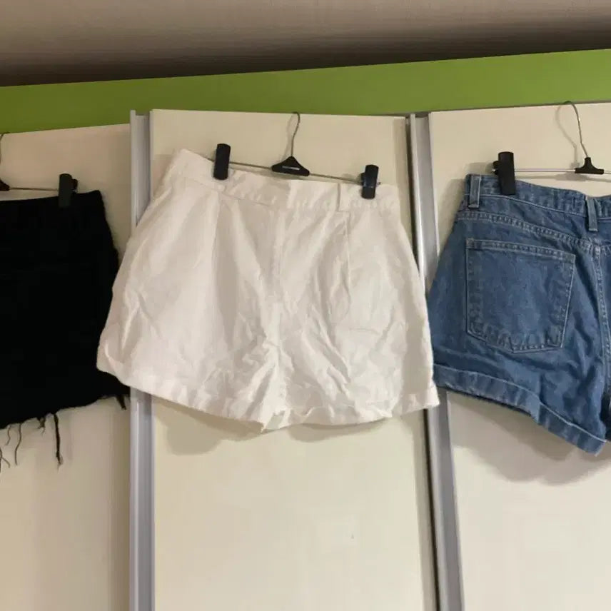[BUNJANG] MIXXO Bundle Set 7pcs Denim &amp; Cotton Shorts / 일괄7종 만원) MIXXO 미쏘 브랜드 포함 핫팬츠 데님 화이트 면바지